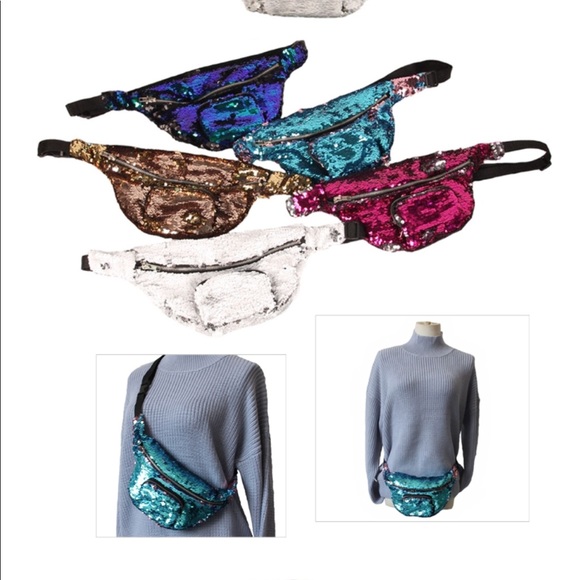 Sequin Fanny Pack - Picture 2 of 8